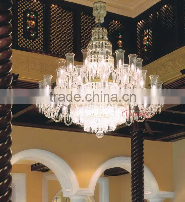 Large Custom Made Chandelier for Hotel Lobby