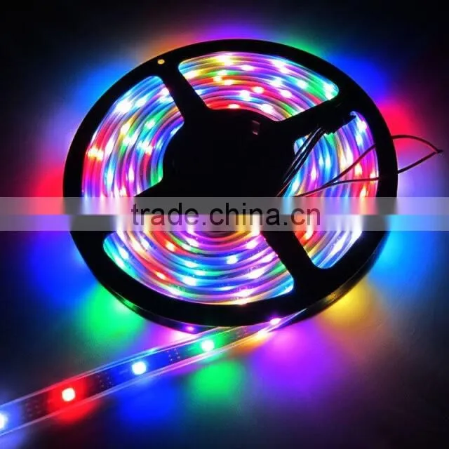 multicolor 9v led waterproof light strip