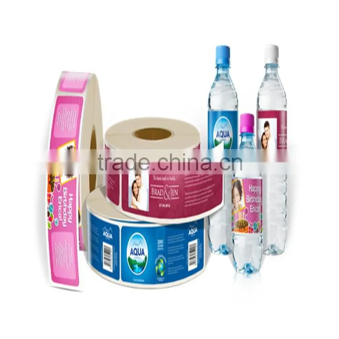 Multi color polyester hologram adhesive sticker label