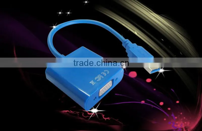 HOT shopping !vga to usb cable/usb to vga adapter/usb 3.0 to vga converter Multi-display Graphic Converter Adapter Cable