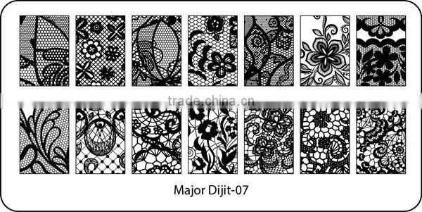 Amazing nail art stamp plate design,high quality custom nail art stamping plates