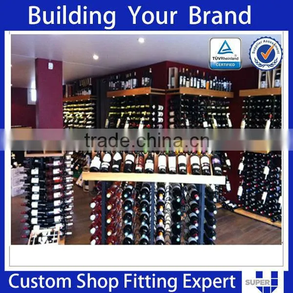 Super U guaranteed quality reliable metal stackable wine rack