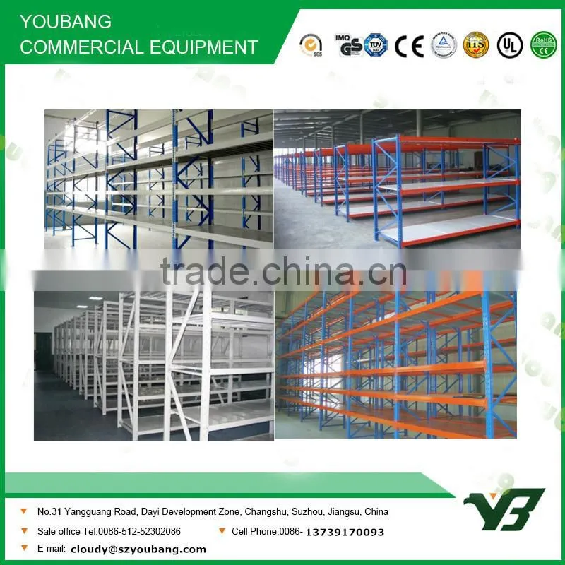 Hot sell high quality heavy duty 3 layers long span warehouse storage rack (YB-WR-C13)