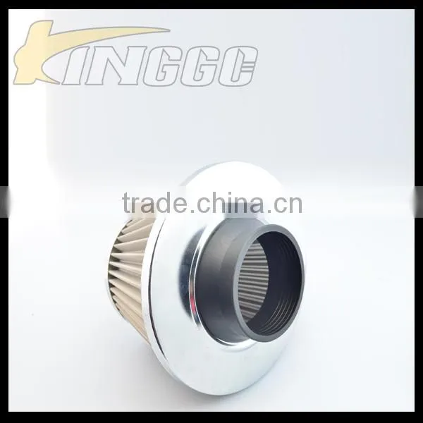 Universal compressed 72mm automotive air intake filter for car