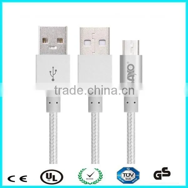 Custom nylon braided driver download usb data cable