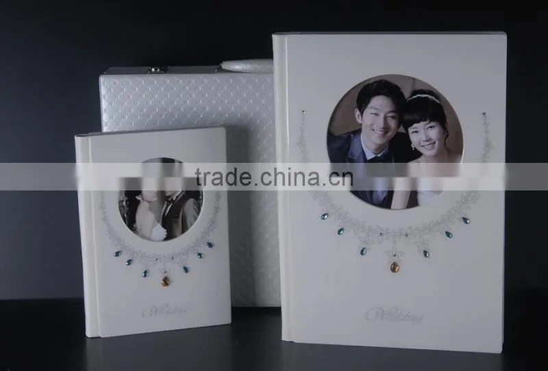 hot sale 12"*18"Korea crystal wedding photo album