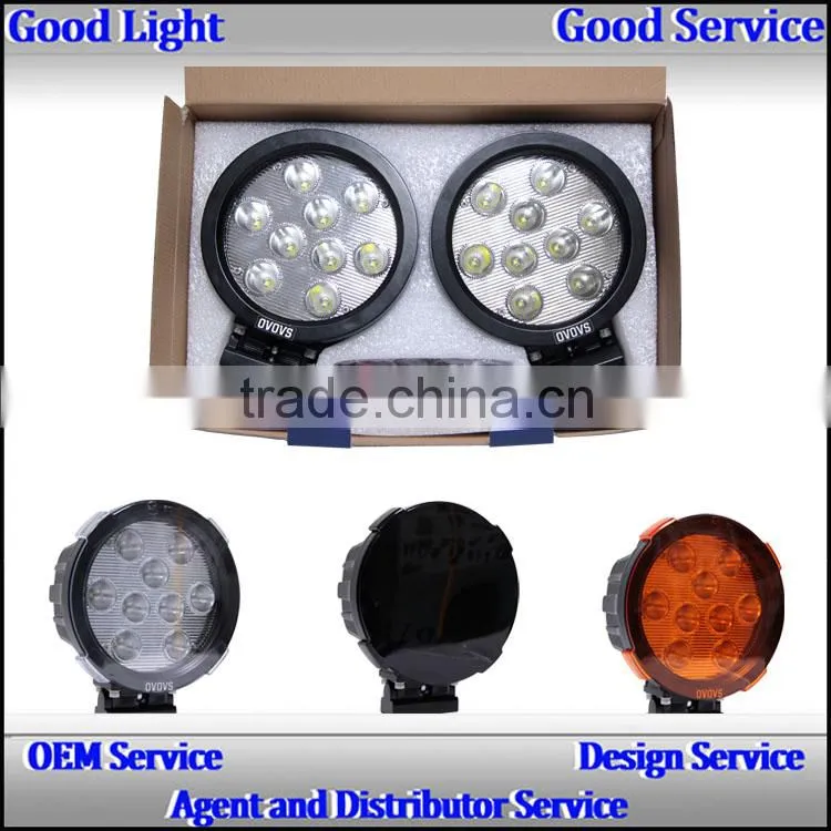 2015 new design 90w 6000k led working light with CE ROHS IP67 certificates for auto parts
