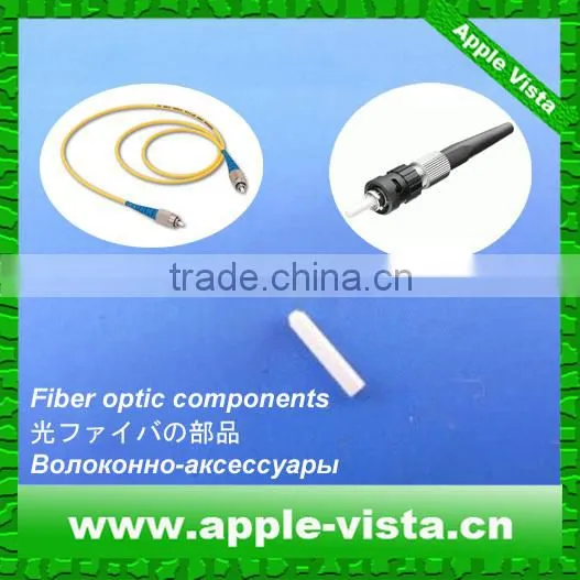 Non standard Zirconia sleeves for fiber optic adapters