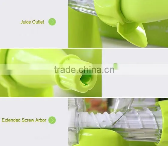 Latest 3 In 1 Manual Orange Juicer With Hand Crank