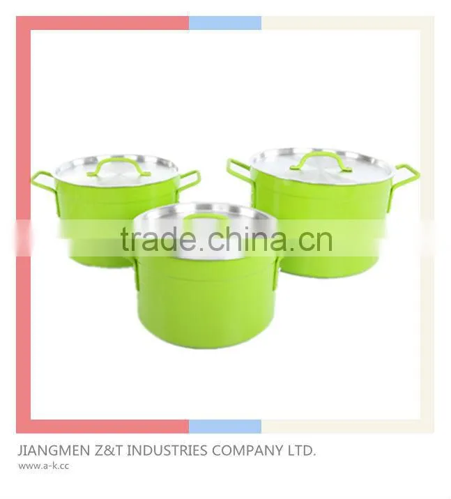 COLORFUL ALUMINUM COOKING POT