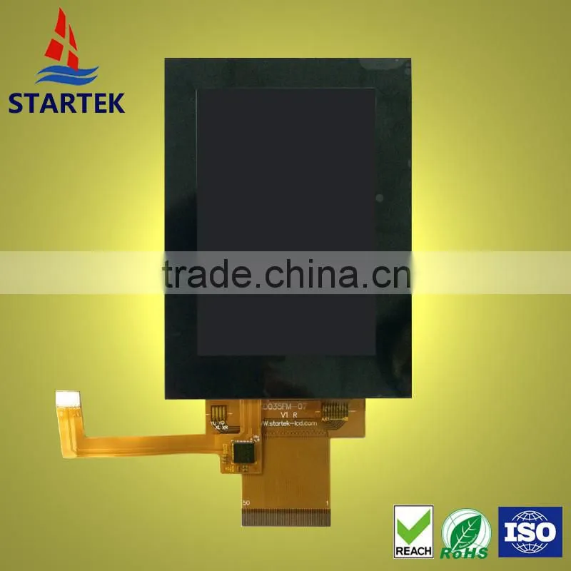 3.5 inch TFT panel with multi-touch capacitive touch screen, high brightness and sunlight readable