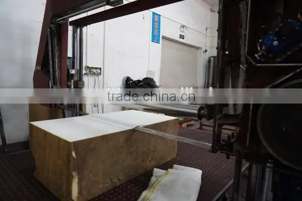 Polyurethane Horizontal Sponge Cutting Machine For Sofa And Mattress