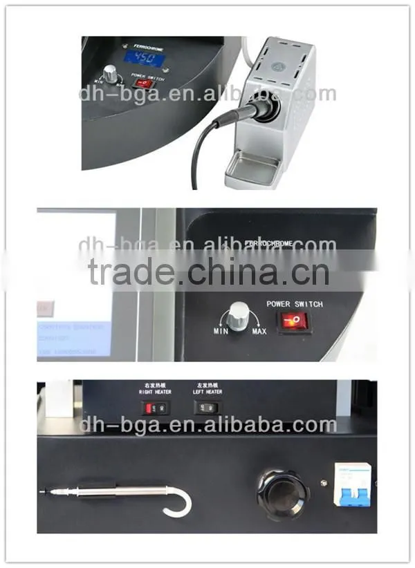 Dinghua DH-A1L-C bga rework machine made by China shenzhen manufacturer can repair note 3 motherboard and lga 1366 x58 mini-itx