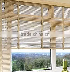 wood color aluminum venetian slat