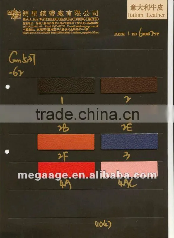 2016 Sporty genuine leather watch band fashion belt