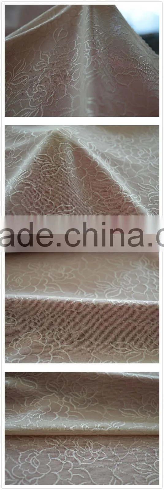 Nyon thin joan silk knitting jacquard fabric, tissu jacquard, tejido jacquard