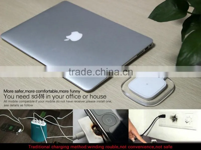 For Apple Wireless Charger SHINEDA Amazon FBA Service New 5V 2A Universal Qi Standard Wireless Charger for Samsung,For Iphone