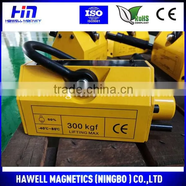 Permanent magnetic plate lifter, 1000KG magnetic lifter, magnetic hoisting chuck