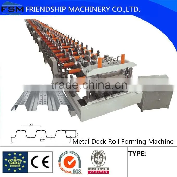 Floor Decking Panel Roll Forming Machine