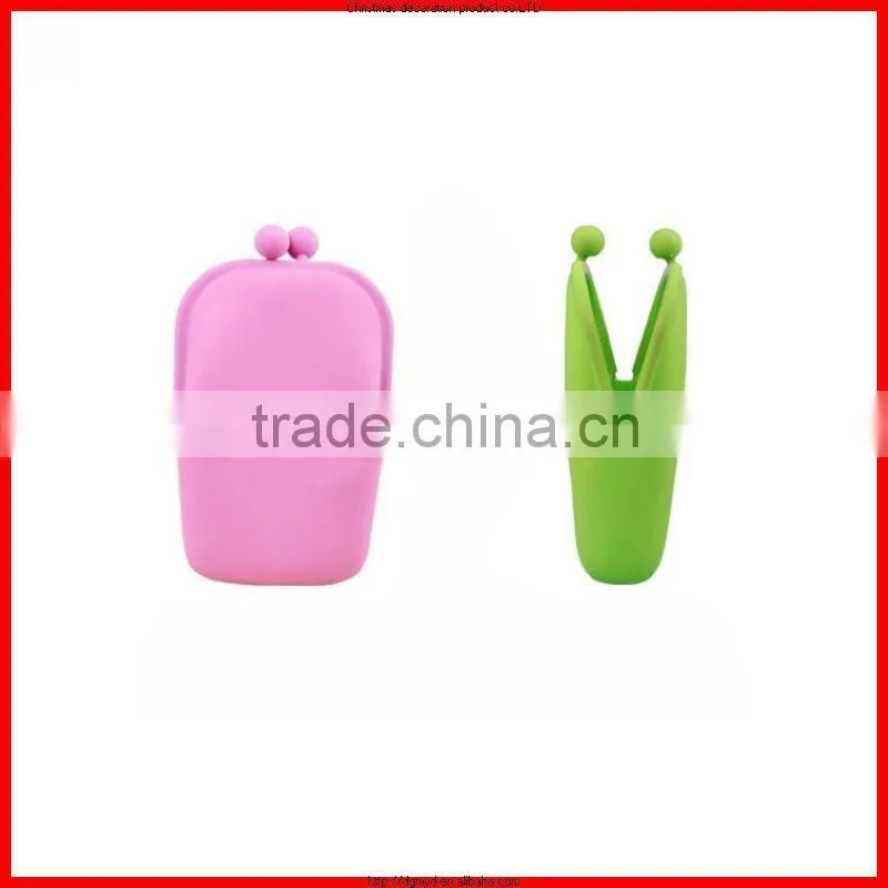 cheap silicone coin purse fancy ladies purse