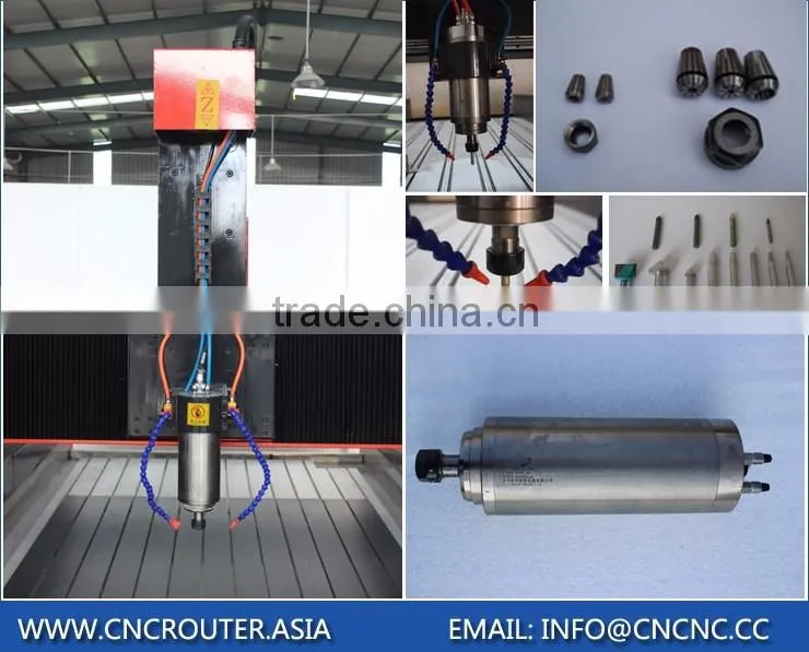 Heavy Duty 4 Axis Metal Wood Stone Carving CNC Router Engraving Machine ZK-1325 1300*2500mm With 600mm Z Height Computer Control