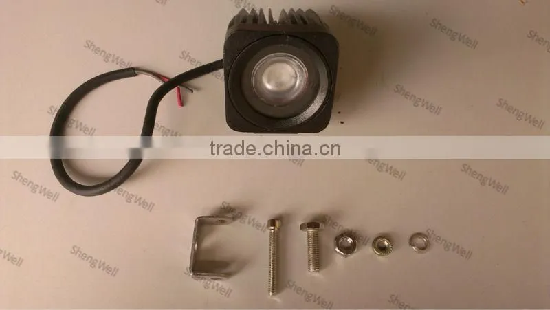 ShengWell Auto 10W CREE led work light DC9--32V IP67 10W led driving light