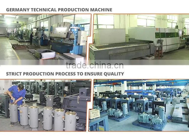 3.07m3/ min displacement rotary screw industrial air compressor for sale