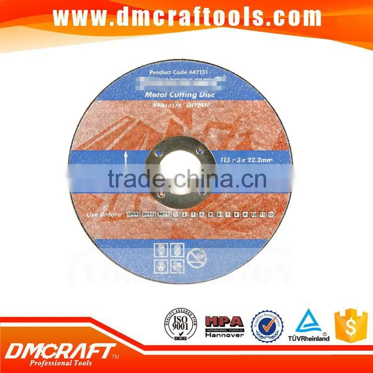 4 inch Super thin cutting disc for metal normal steel and cast iron