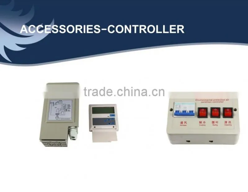 Hot Sale Plastic Wall Mounted industrial cooling pad air cooler body plastic