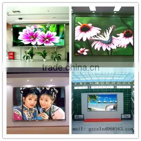high brightness p6 indoor full color led display module
