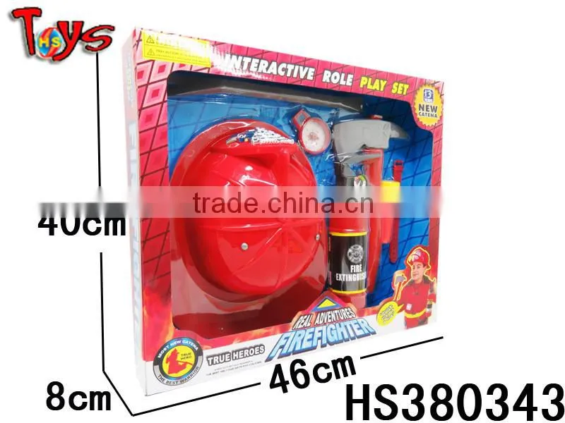 hot selling play set toy fireman equipment