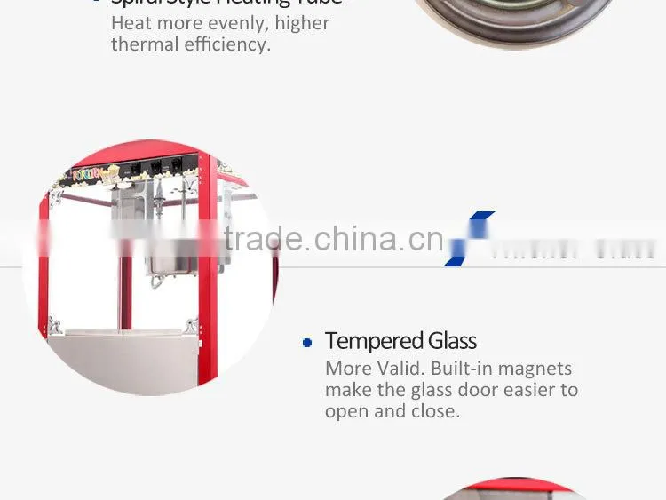 SH-6C Hot Sale Table Counter Top Electric Commercial Popcorn Maker for cinema
