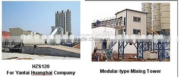 Mobile Concrete Batching Plant YHZS60 with Reasonable Price on Sale