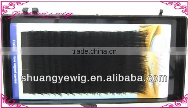 wholesale silk eyelash extension, sexy false Korea import eyelash extension top quality