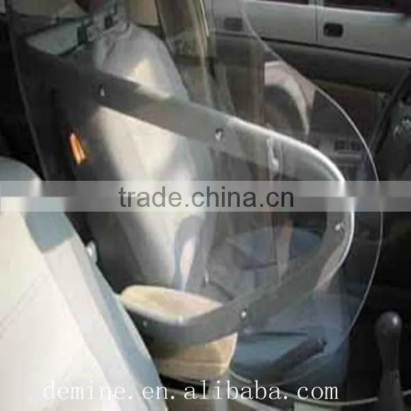 Taxi Anti-hijacking and bulletproof Polycarbonate guardrail High strength 2013