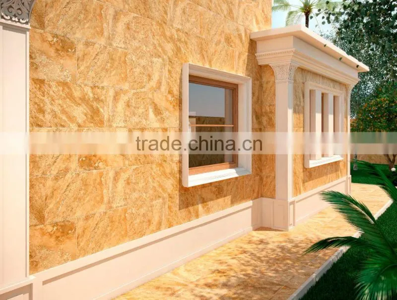 Commercial building and SPA stone curtain wall decoration