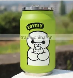 260ml cold water bottle,screwd loop lid single wall stainless steel mug,customized drinking bottle
