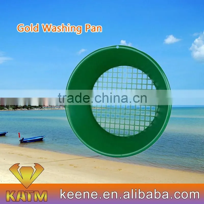 Placer gold panning equipment for small scale gold mine,wash panning gold pan