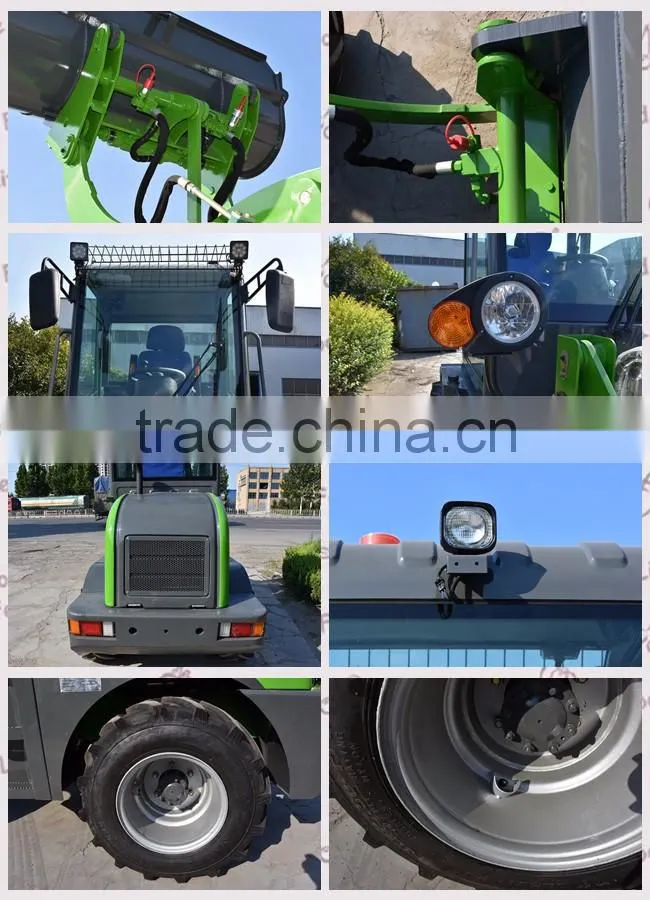 china CE approved zl08f 800kg mini wheel loader for sale