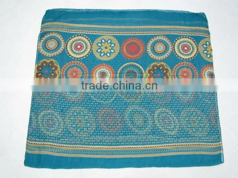 Fashion ladies scarf,Printed polyester scarf,Decorated scarfs