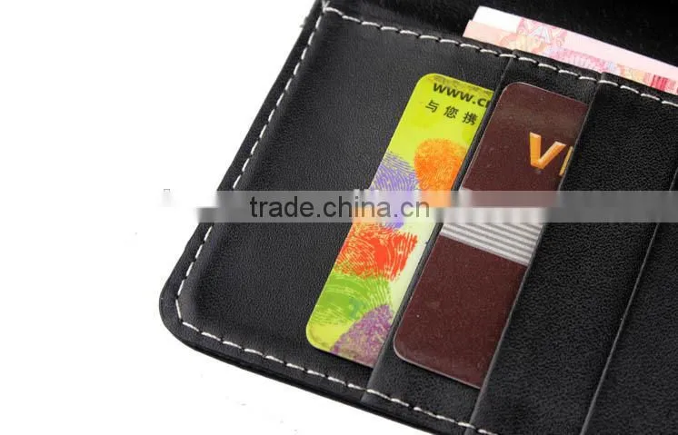 2015 New arrival flip leather case cover for blackberry leap
