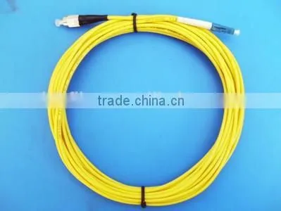 Yellow Color OM1 Fiber Optic Patch Cord With FC/LC Simplex Connector