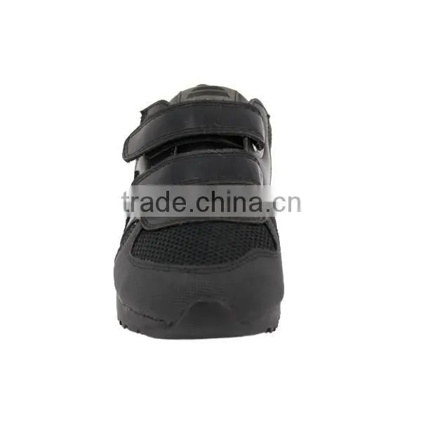 Wide Size Breathable Balance Black Kids Running Sport School Shoes