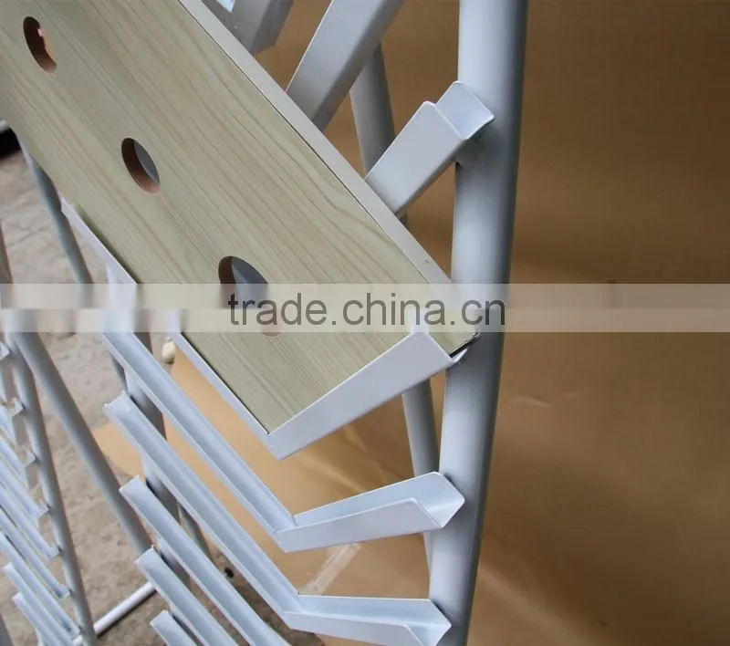 floor metal custom ceramic tile display rack stand HSX-S0364