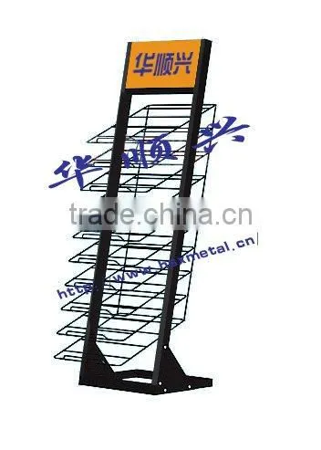 metal floor display carpet rack HSX-S416 carpets and rugs display rack