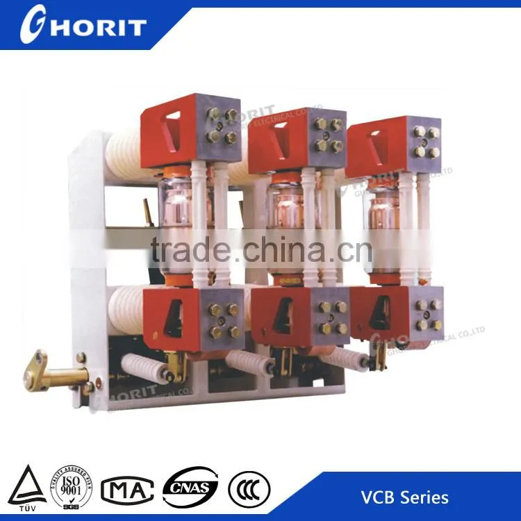 ZN28(A)-12 Type Indoor High Voltage 12kv fixed type Vacuum Circuit Breaker