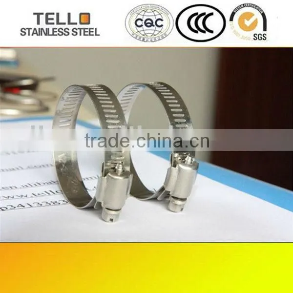 stainless steel adjustable pipe clamp