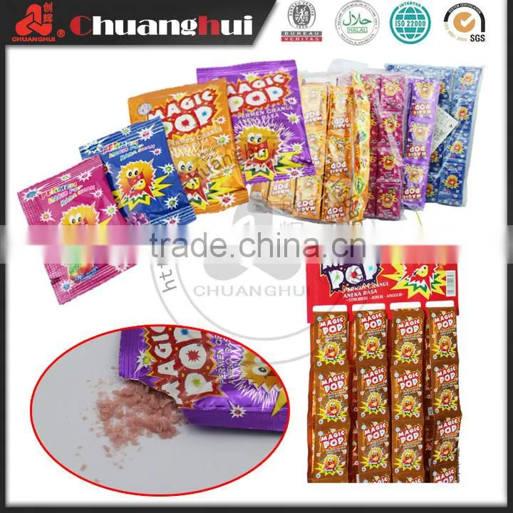 Changhui Factory Popping Candy Manufacturer / Pop Rock Popping Candy Series