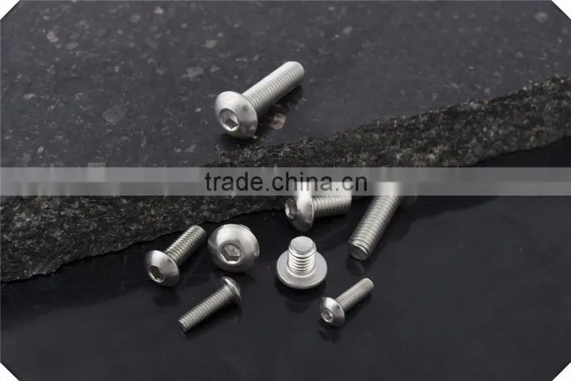 China wholesale websites stainless steel hex socket pan head machine screws