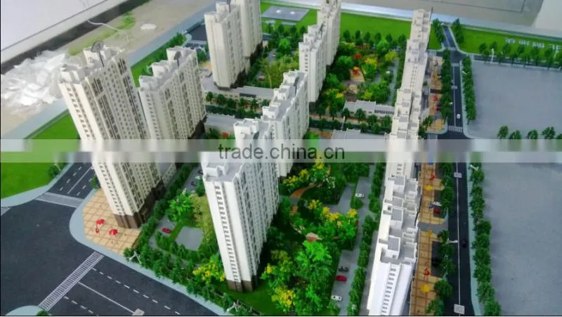 Scale 1/150 Residential house Maquette architectural model for real estate